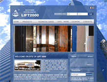 Tablet Screenshot of lift2000.com